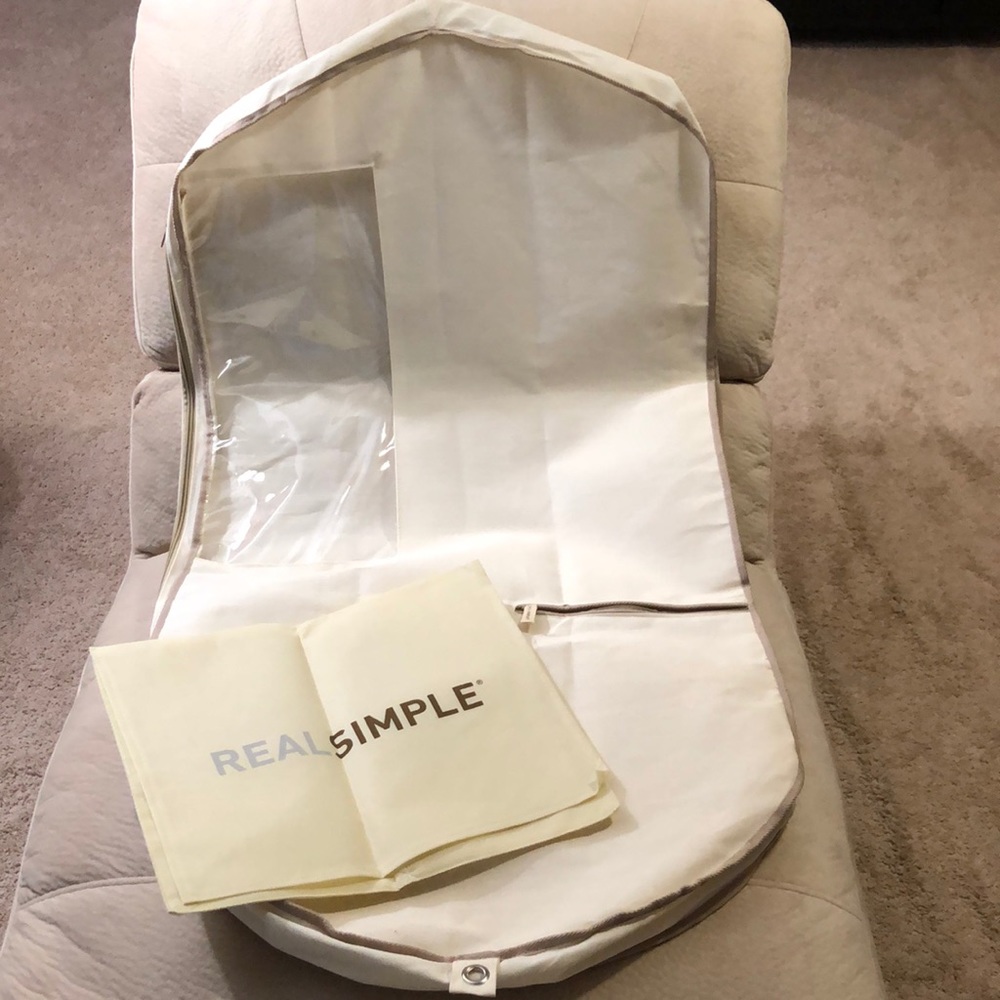 Three Real Simple Brand Garment Bags